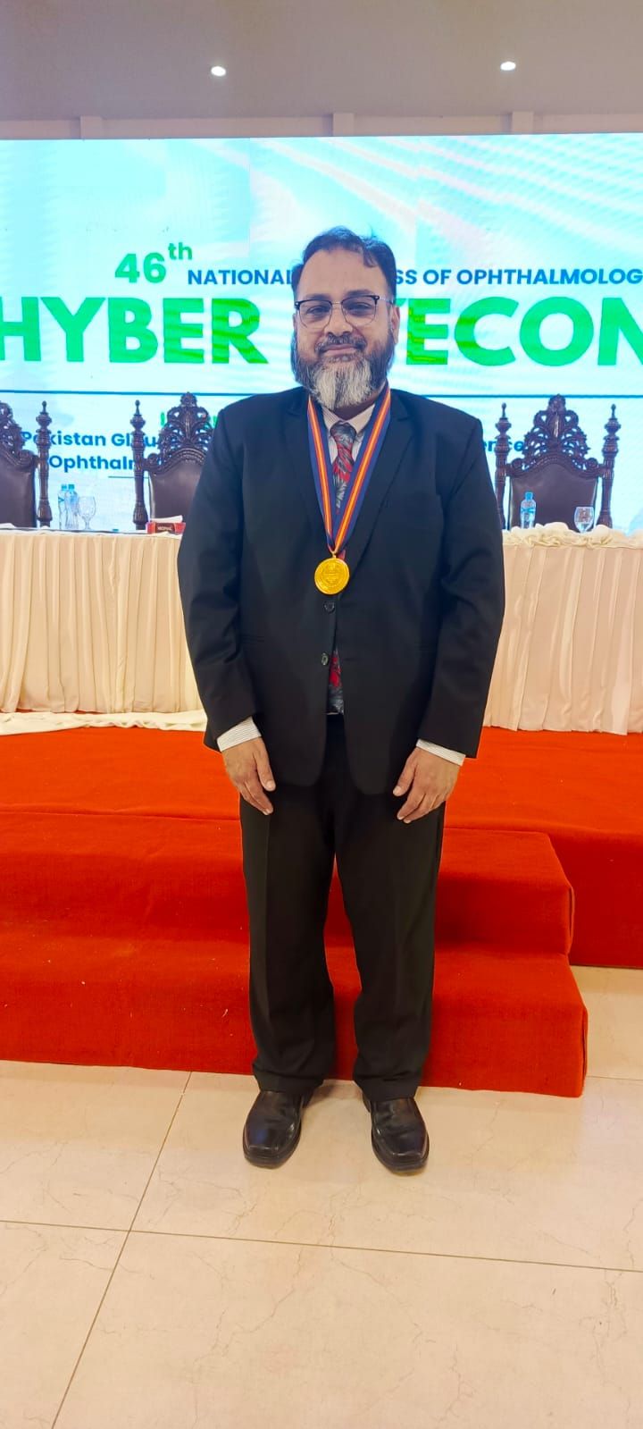 Prof. Zeeshan Kamil at 46th National Congress of Ophthalmology
